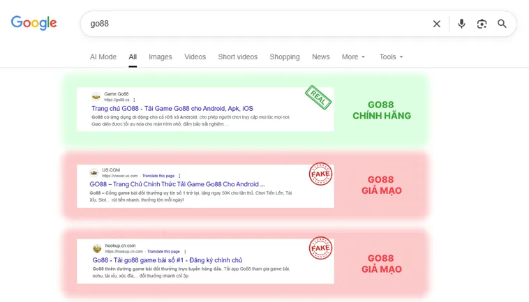 Cảnh Báo Lừa Đảo Cách Nhận Biết Nhà Cái Go88 Chính Thức 2025 3 Làm Sao Để Biết Đâu Là Website Go88 Chính Hãng Giữa Ma Trận Giả